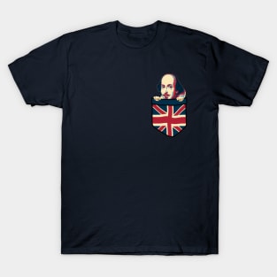 William Shakespeare Chest Pocket T-Shirt